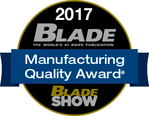 2017 Blade Manufacturing Quality Award 