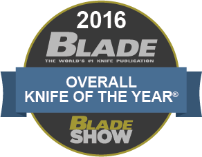2016 Blade Overall Knife of The Year 